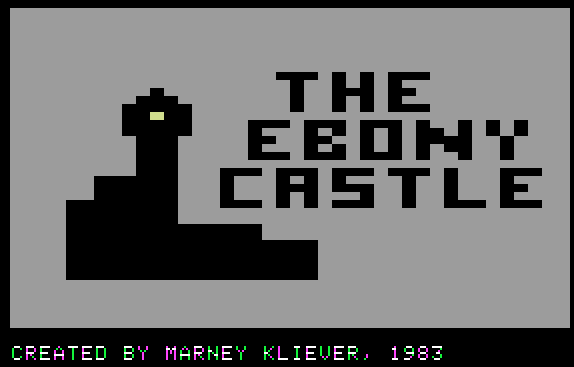 Ebony Castle start-up screen