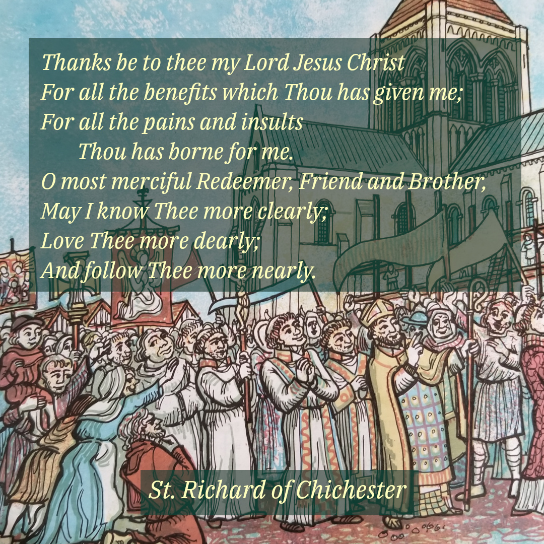 Prayer of St. Richard of Chichester